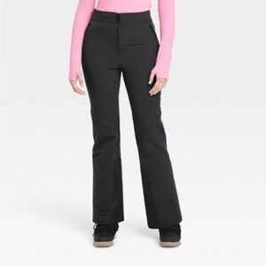 All in Motion Women’s Slim Softshell Hybrid Sport Snow Pants XL Black NEW